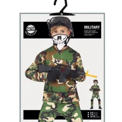 DÉGUISEMENT MILITAIRE CAMOUFLAGE ENFANT