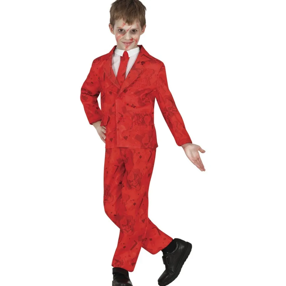 DÉGUISEMENT MR SMILE COSTUME ROUGE GARÇON