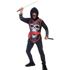 DÉGUISEMENT NINJA TÊTE DE MORT ENFANT