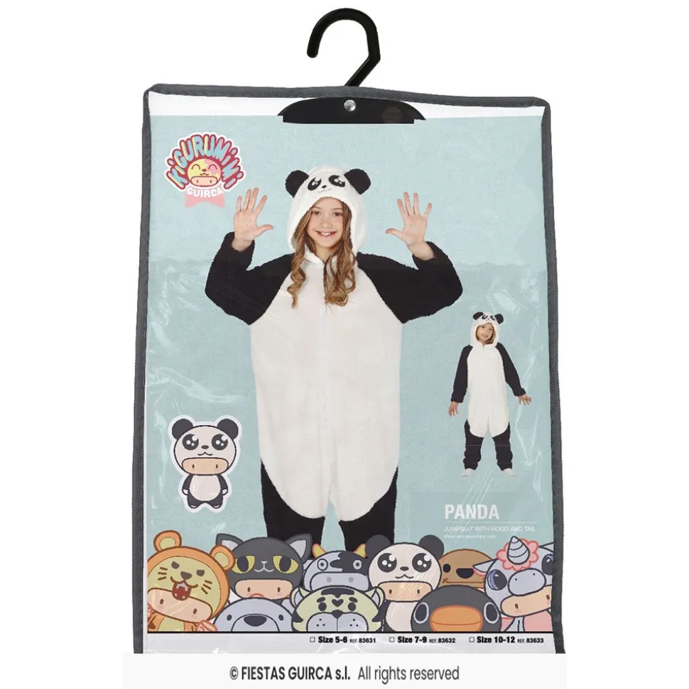 DÉGUISEMENT PANDA KIGURUMIMI ENFANT