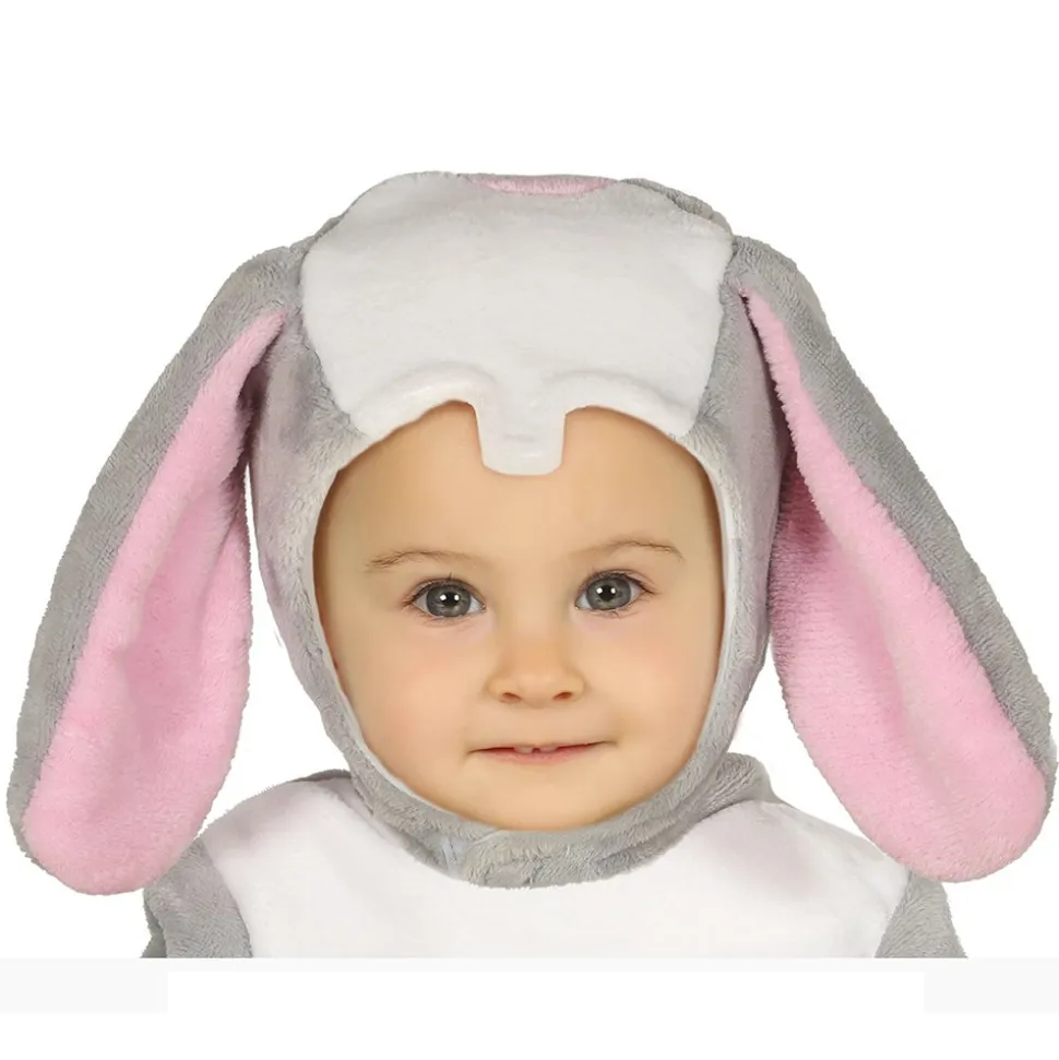 DÉGUISEMENT PETIT LAPIN GRIS BÉBÉ