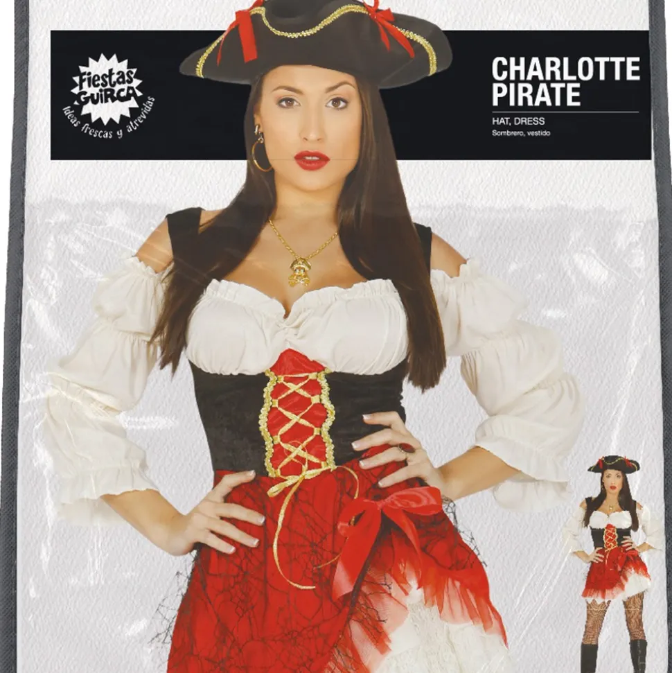 DÉGUISEMENT PIRATE CHARLOTTE FEMME