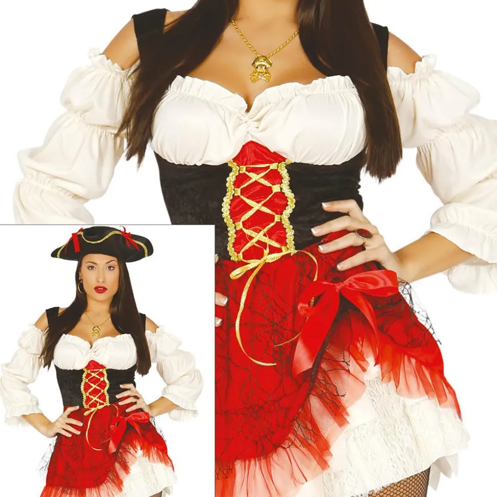 DÉGUISEMENT PIRATE CHARLOTTE FEMME