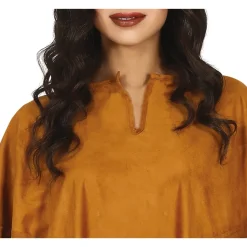 DÉGUISEMENT PONCHO À FRANGES INDIENNE HIPPIE FEMME
