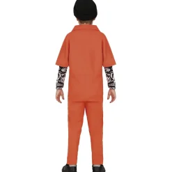 DÉGUISEMENT PRISONNIER TATOUÉ UNIFORME USA GARÇON