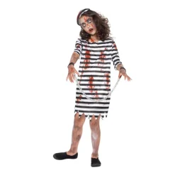 DÉGUISEMENT PRISONNIÈRE ZOMBIE FILLE