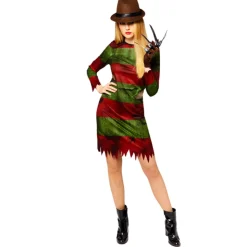DÉGUISEMENT ROBE FREDDY KRUGER FEMME
