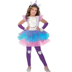 DÉGUISEMENT ROBE LICORNE MAGIQUE FILLE