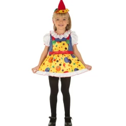 DÉGUISEMENT ROBE PETIT CLOWN FILLE