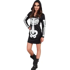 DÉGUISEMENT ROBE SQUELETTE ADO