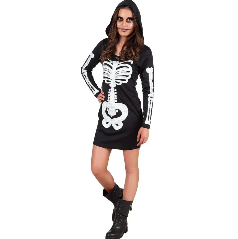 DÉGUISEMENT ROBE SQUELETTE ADO