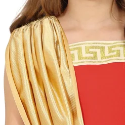 DÉGUISEMENT ROMAINE ROUGE FILLE