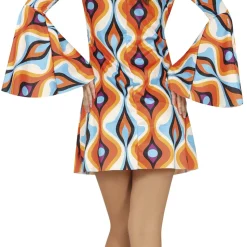 DÉGUISEMENT SEVENTIES PSYCHÉDÉLIQUE FEMME