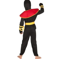 DÉGUISEMENT SHINOBI GUERRIER JAPONAIS ROUGE GARÇON