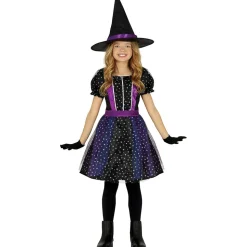 DÉGUISEMENT SORCIÈRE MYSTIQUE ÉTOILÉE FILLE