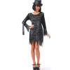 DÉGUISEMENT SORCIÈRE ROBE DÉCHIRÉE NOIRE FEMME