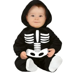 DÉGUISEMENT SQUELETTE COMBINAISON À CAPUCHE BÉBÉ