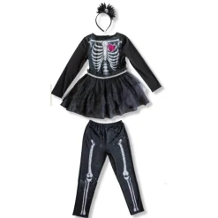 DÉGUISEMENT SQUELETTE CUR FASHION FILLE