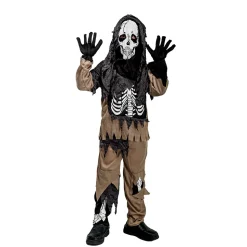 DÉGUISEMENT SQUELETTE ZOMBIE ENFANT