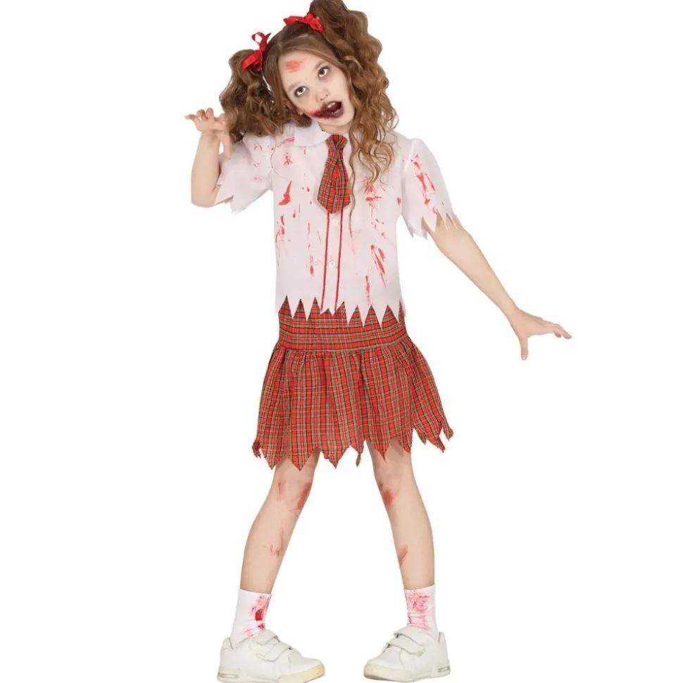 DÉGUISEMENT ÉTUDIANTE UNIVERSITAIRE ZOMBIE FILLE