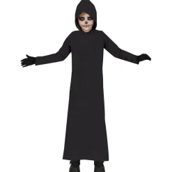 DÉGUISEMENT TUNIQUE À CAPUCHE NOIRE ENFANT
