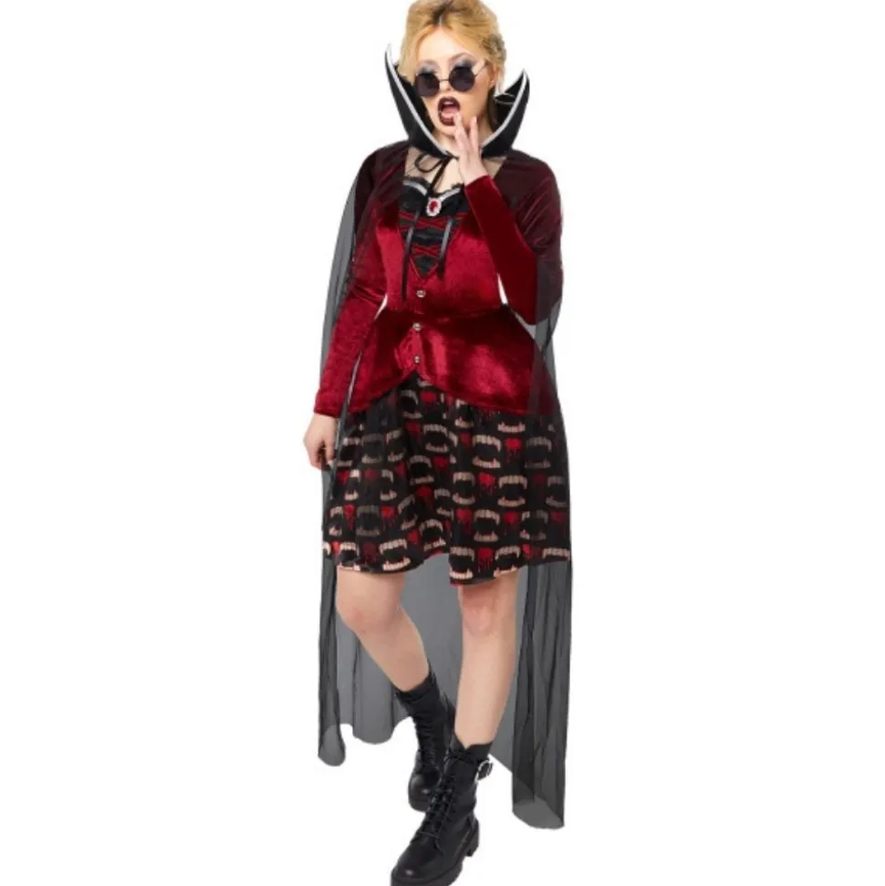 DÉGUISEMENT VAMPIRE MINUIT GOTHIQUE FEMME