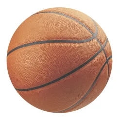 DISQUE AZYME BALLON BASKETBALL DÉCO GÂTEAU 20CM