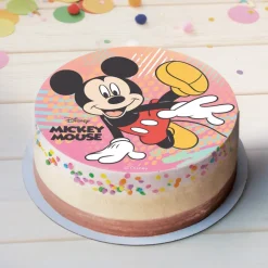 DISQUE AZYME MICKEY DÉCO GÂTEAU 20CM