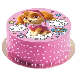 DISQUE AZYME SKYE PAW PATROL DÉCO GÂTEAU 20CM