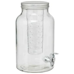 DISTRIBUTEUR INFUSEUR Á BOISSON VERRE 6L