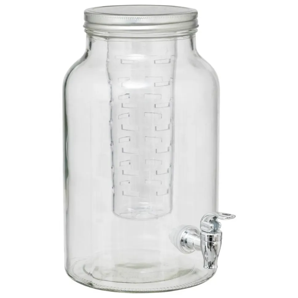 DISTRIBUTEUR INFUSEUR Á BOISSON VERRE 6L
