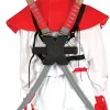 DOUBLE ÉPÉES FOURREAU DORSAL SAMOURAÏ NINJA 55CM