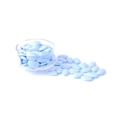 DRAGÉES CHOCOLAT FRANCE 280G BLEU CLAIR