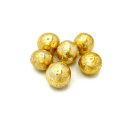 DRAGÉES CROUSTILLANT ROND 175G BLANC OR