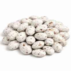 DRAGÉES MACAO 220G BLANC MOUCHETÉ MARRON