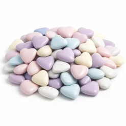 DRAGÉES PASTEL 250G BLANC BLEU ROSE IVOIRE PARME