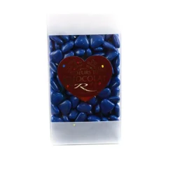 DRAGÉES PETITS COEURS CHOCOLAT 250G MARINE