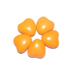 DRAGÉES PETITS COEURS ORANGE AU CHOCOLAT 250 G