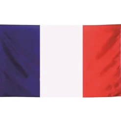 DRAPEAU FRANCE POLYESTER ILLETS 150X200CM