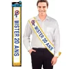 ECHARPE MISTER 20 ANS BLEU
