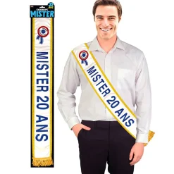 ECHARPE MISTER 20 ANS BLEU