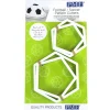 4 EMPORTE-PIÈCES BALLON FOOTBALL