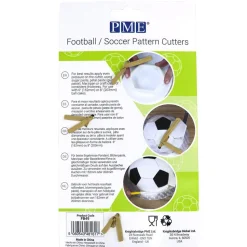 4 EMPORTE-PIÈCES BALLON FOOTBALL