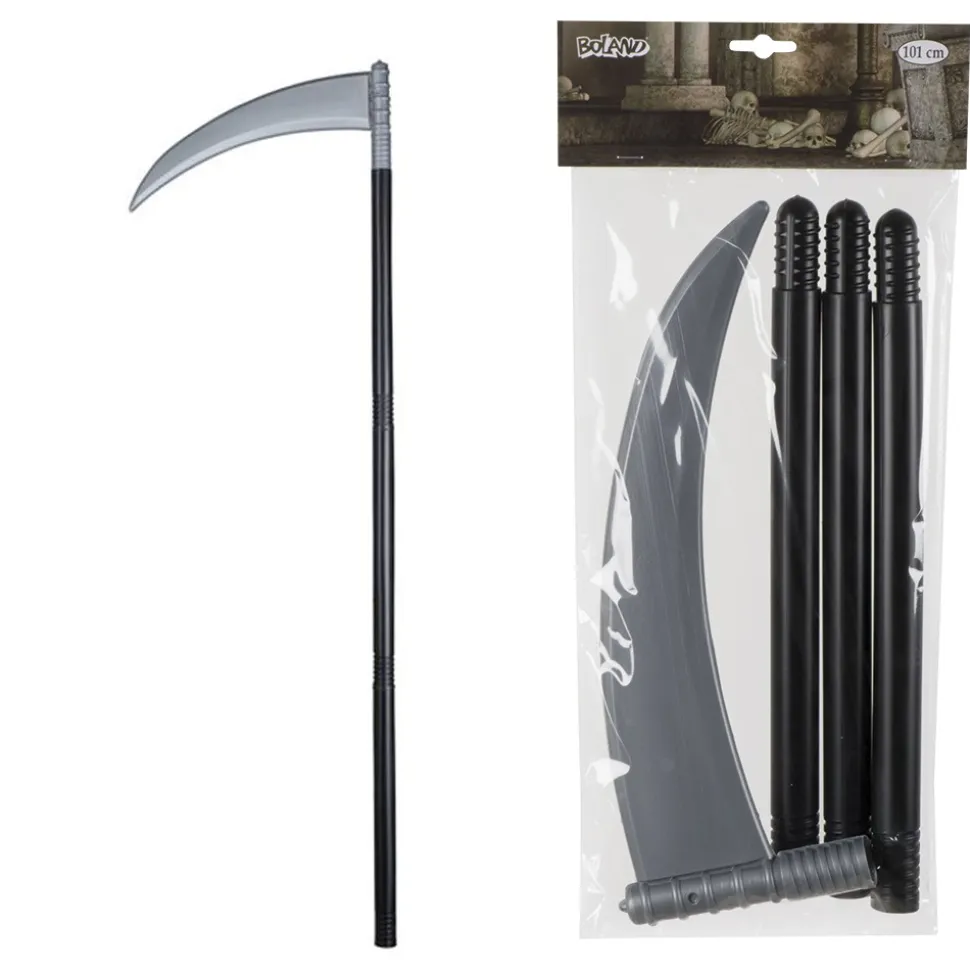 FAUX DÉMONTABLE PLASTIQUE LA FAUCHEUSE 101CM NOIR