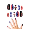 10 FAUX ONGLES HARLEEN QUINZEL AVEC COLLE