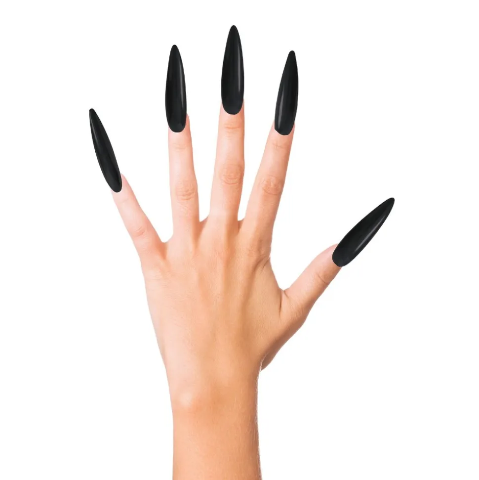 10 FAUX ONGLES NOIR