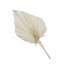 7 FEUILLES ARTIFICIELLES PALMIER BEIGE