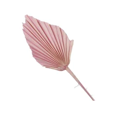 7 FEUILLES ARTIFICIELLES PALMIER ROSE