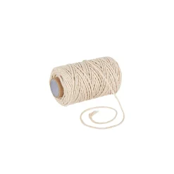 FICELLE BOBINE COTON IVOIRE 1MMX50M