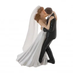 FIGURINE COUPLE MARIES RÉSINE FRENCH KISS 13.1CM